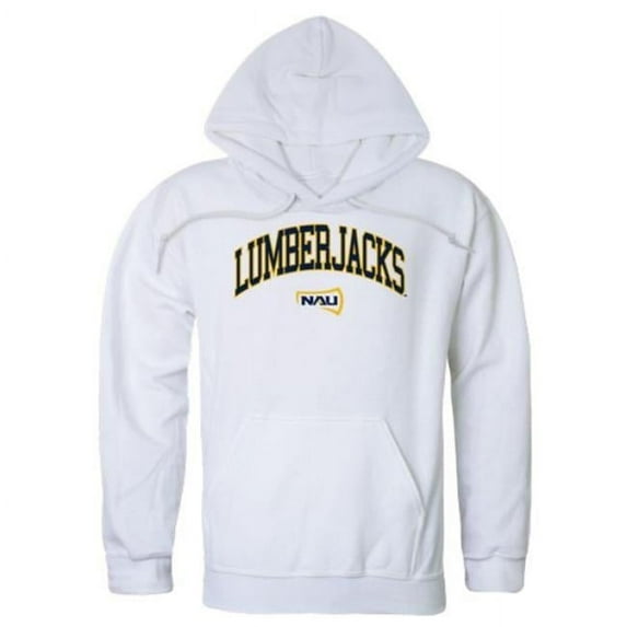 W Republic 540-227-WT2-01 Northern Arizona University Lumberjacks Campus Hoodie, White - Small