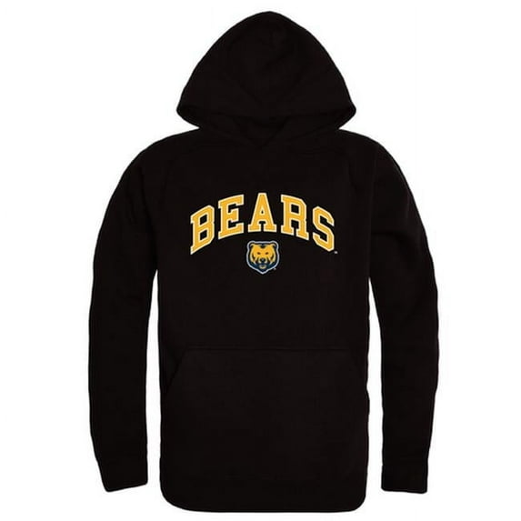 W Republic 540-244-BLK-04 University of Northern Colorado Men Campus Hoodie, Black & White - Extra Large