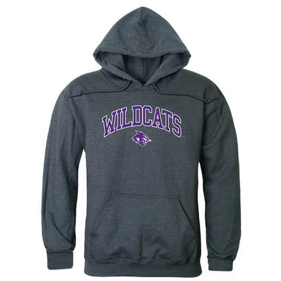 W Republic 540-257-HCH-05 Abilene Christian University Campus Hoodie, Heather Charcoal 2 - 2XL