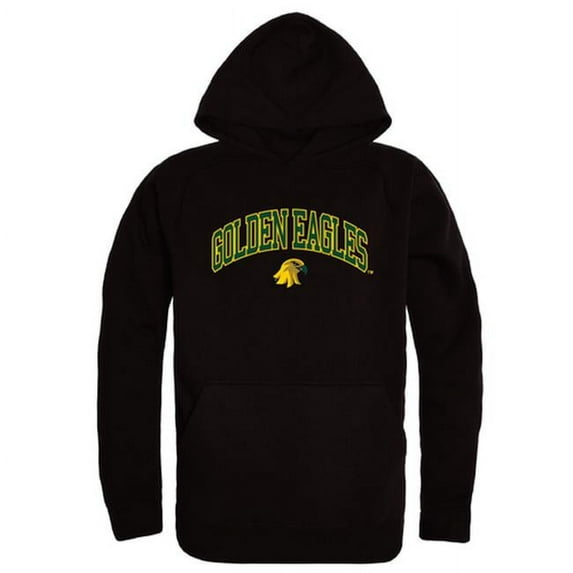 W Republic 540-271-BLK-05 The College at Brockport, State University Campus Hoodie, Black & White - 2XL