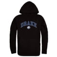 thumbnail image 1 of W Republic 540-292-BLK-02 Drake University Men Campus Hoodie, Black & White - Medium, 1 of 1