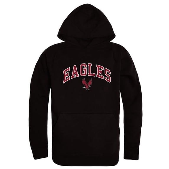 W Republic 540-353-BLK-03 North Carolina Central University Men Campus Hoodie, Black & White - Large