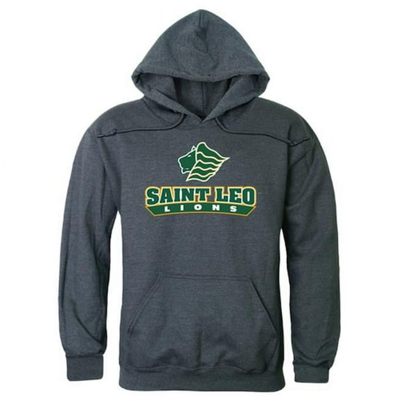 W Republic 540-374-HCH-04 Saint Leo University Campus Hoodie, Heather Charcoal 2 - Extra Large