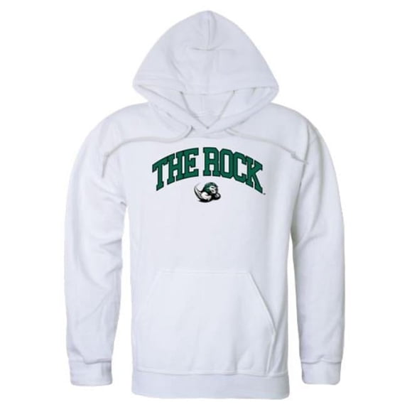 W Republic 540-381-WT2-01 Slippery Rock University The Rock Campus Hoodie, White - Small