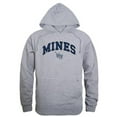 thumbnail image 1 of W Republic 540-422-HGY-05 Colorado School of Mines Men Campus Hoodie, Heather Grey - 2XL, 1 of 1