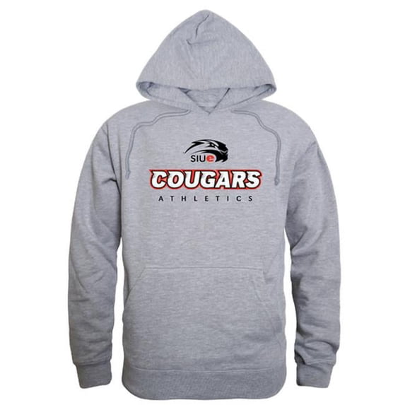 W Republic 540-429-HGY-04 Southern Illinois University Edwardsville Men Campus Hoodie, Heather Grey - Extra Large
