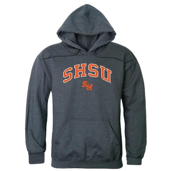 W Republic 540-441-HCH-01 Sam Houston State University Men Campus Hoodie, Heather Charcoal - Small