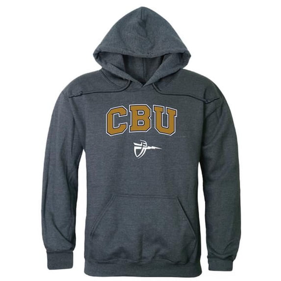 W Republic 540-444-HCH-01 Cape Breton University Campus Hoodie, Heather Charcoal 2 - Small