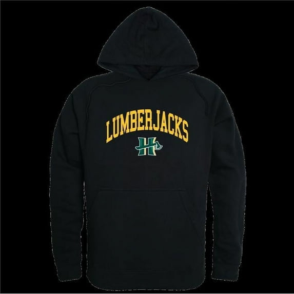 W Republic 540-447-BK3-05 California Polytechnic State University Humboldt Lumberjacks Campus Hoodie, Black - 2XL