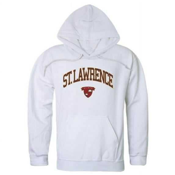 W Republic 540-460-WHT-05 NCAA St Lawrence Saints Campus Hoodie T-Shirt, White - 2XL
