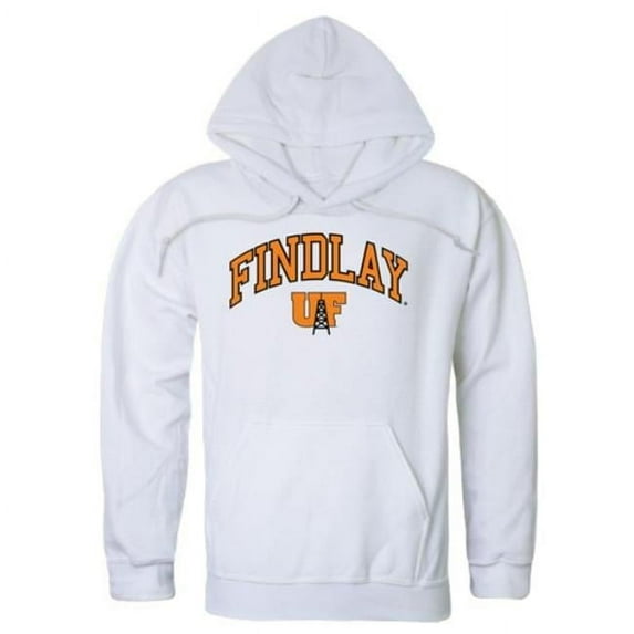 W Republic 540-518-WHT-01 University of Findlay Oilers Campus Hoodie, White - Small