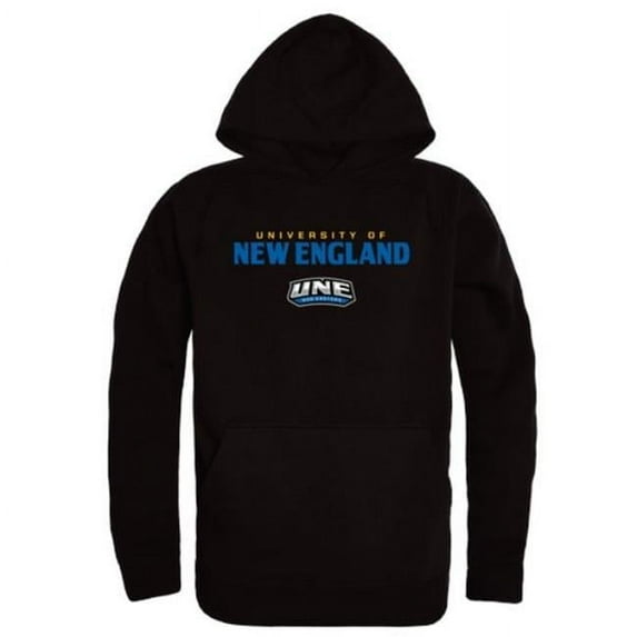W Republic 540-554-BLK-05 University of New England NorEasters Campus Hoodie, Black - 2XL