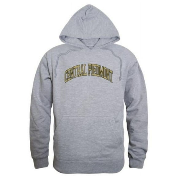 W Republic 540-628-HGY-03 Central Piedmont Community College Campus Hoodie, Heather Grey - Large