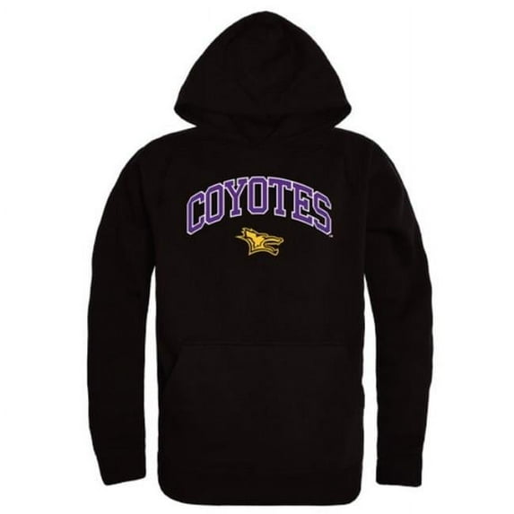 W Republic 540-658-BLK-05 Kansas Wesleyan University Coyotes Campus Hoodie, Black - 2XL