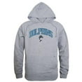 thumbnail image 1 of W Republic 540-676-HGY-05 College of Staten Island Dolphins Campus Hoodie, Heather Grey - 2XL, 1 of 1