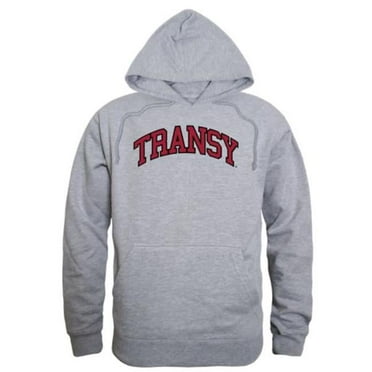 W Republic 540-679-HGY-04 Transylvania University Pioneers Campus Hoodie, Heather Grey - Extra Large