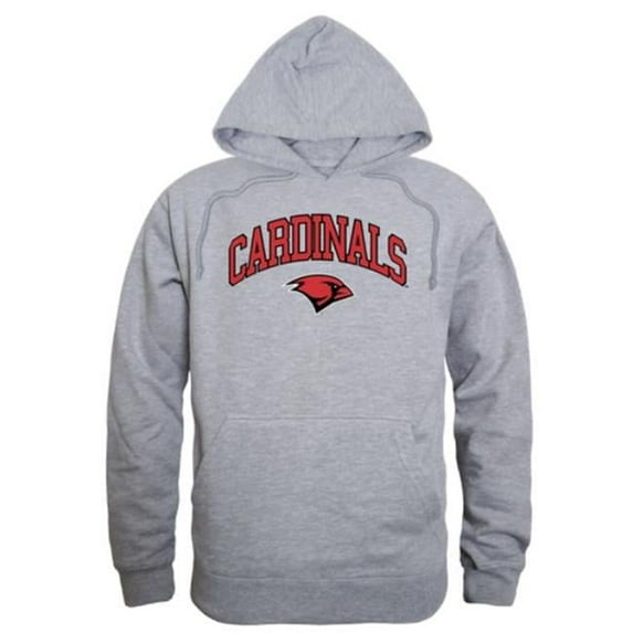 W Republic 540-687-HGY-03 University of the Incarnate Word Cardinals Campus Hoodie, Heather Grey - Large