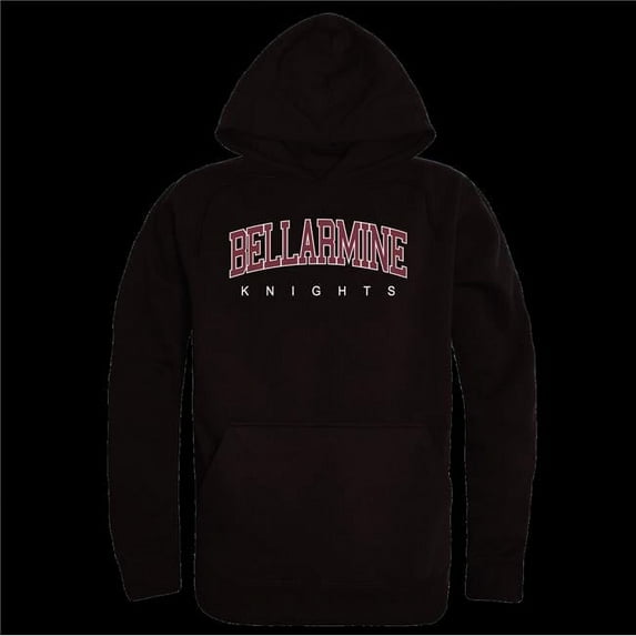 W Republic 540-706-BLK-05 Bellarmine University Knights Campus Hoodie, Black - 2XL