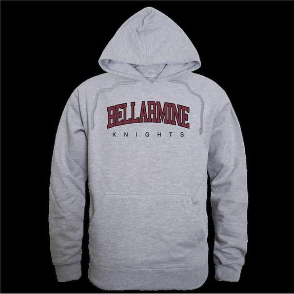 W Republic 540-706-HGY-01 Bellarmine University Knights Campus Hoodie, Heather Grey - Small
