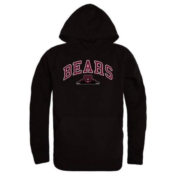 W Republic 540-726-BLK-05 Shaw University Bears Campus Hoodie, Black - 2XL