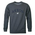 thumbnail image 1 of W Republic 541-100-HCH-03 University of Akron Campus Crewneck Sweatshirt, Heather Charcoal - Large, 1 of 1