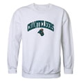 thumbnail image 1 of W Republic 541-116-WHT-01 Coastal Carolina University Men Campus Crewneck Sweatshirt, White - Small, 1 of 1