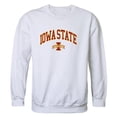 thumbnail image 1 of W Republic 541-125-WHT-02 Iowa State University Men Campus Crewneck Sweatshirt, White - Medium, 1 of 1