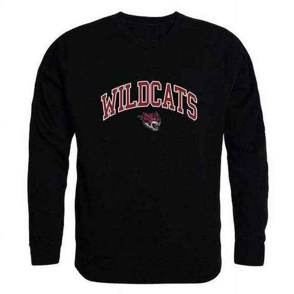 W Republic 541-163-BLK-03 California State University Chico Campus Crewneck T-Shirt, Black - Large