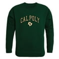 thumbnail image 1 of W Republic 541-167-FOR-02 California State Polytechnic University Campus Crewneck T-Shirt, Forest Green - Medium, 1 of 1