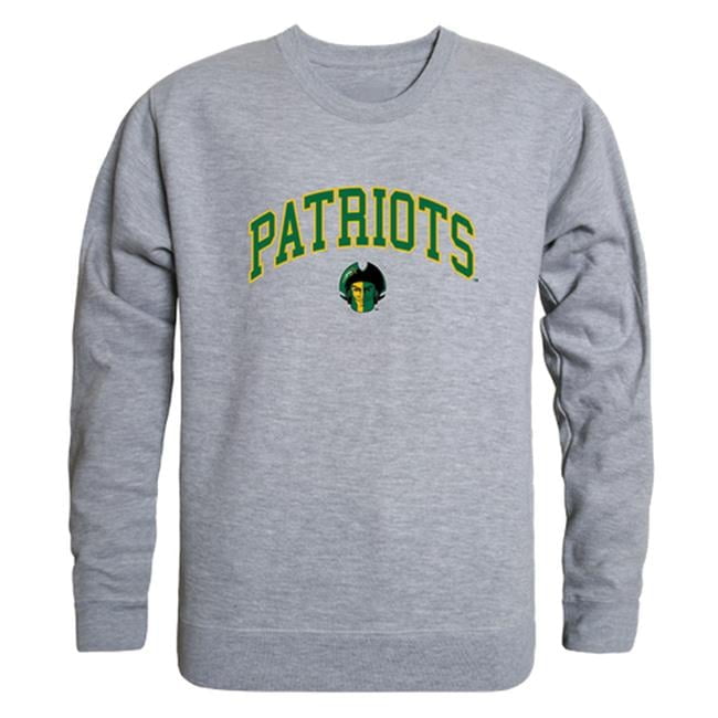 W Republic 541 221 HGY 01 George Mason University Campus Crewneck T Shirt Heather Grey Small Walmart