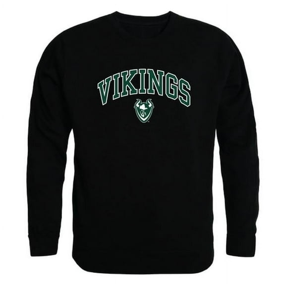 W Republic 541-229-BLK-02 Portland State University Men Campus Crewneck Sweatshirt, Black - Medium