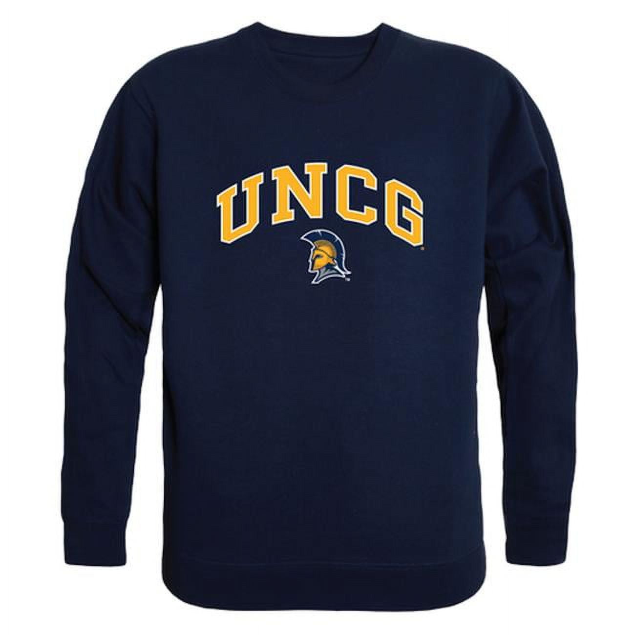 W Republic 541245NVY02 University of North Carolina Greensboro Men Campus Crewneck Sweatshirt