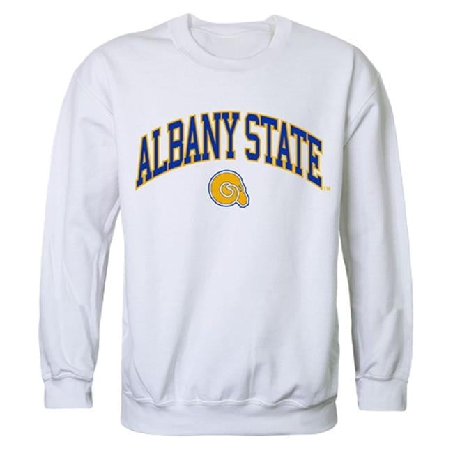 W Republic 541 260 WHT 04 Albany State University Campus Crewneck Sweatshirt White Extra Large Walmart
