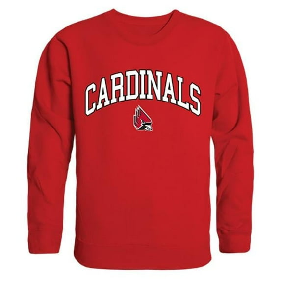 W Republic 541-264-RED-05 Ball State University Campus Crewneck Sweatshirt, Red - 2XL