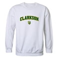 thumbnail image 1 of W Republic 541-281-WT2-04 Clarkson University Men Campus Crewneck Sweatshirt, White - Extra Large, 1 of 1