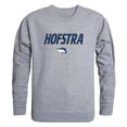 thumbnail image 1 of W Republic 541-312-HGY-04 Hofstra University Campus Crewneck T-Shirt, Heather Grey - Extra Large, 1 of 1