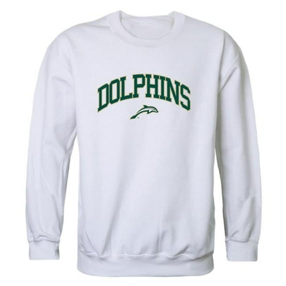 W Republic 541-318-WHT-04 Jacksonville University Campus Crewneck T-Shirt, White - Extra Large
