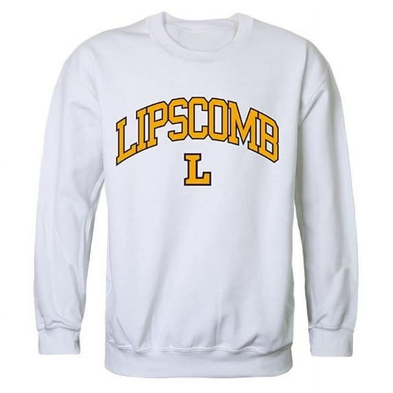 W Republic 541-328-WHT-05 Lipscomb University Campus Crewneck Sweatshirt, White - 2XL
