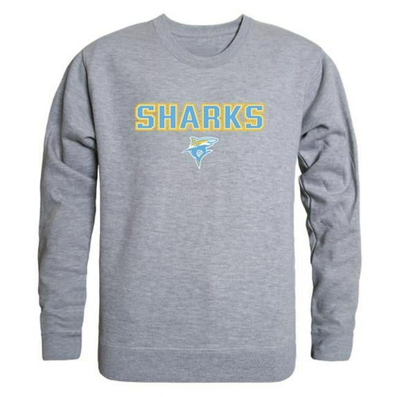 W Republic 541-329-HGY-05 GO2 Men Campus Crewneck Sweatshirt, Heather Grey - 2XL