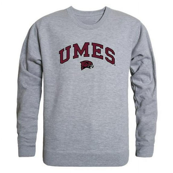 W Republic 541-337-HGY-02 OR3 Men Campus Crewneck Sweatshirt, Heather Grey - Medium