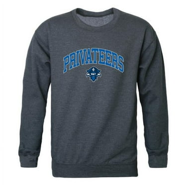 W Republic 541-349-HCH-04 University of New Orleans Men Campus Crewneck Sweatshirt, Heather Charcoal - Extra Large