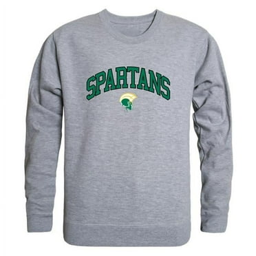 W Republic 541-350-HGY-05 Norfolk State University Men Campus Crewneck Sweatshirt, Heather Grey - 2XL