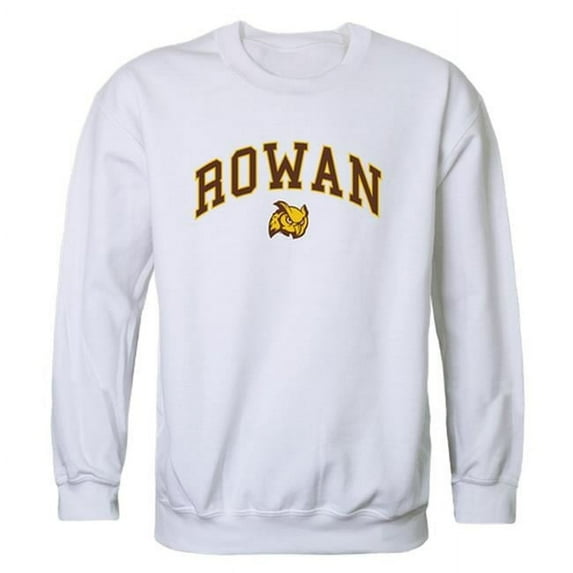 W Republic 541-371-WHT-03 Rowan University Campus Crewneck T-Shirt, White - Large