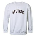 thumbnail image 1 of W Republic 541-376-WHT-02 San Francisco State University Campus Crewneck T-Shirt, White - Medium, 1 of 1