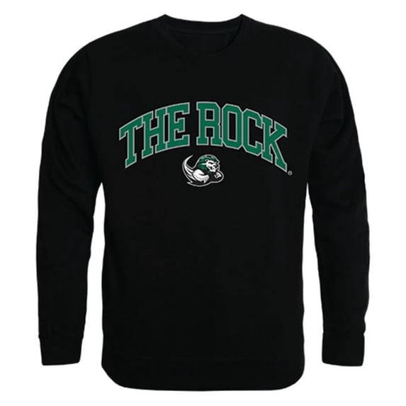 W Republic 541-381-BLK-05 Slippery Rock University Campus Crewneck Sweatshirt, Black - 2XL