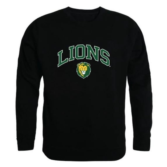 W Republic 541-385-BK2-01 Southeastern Louisiana University Lions Campus Crewneck Sweatshirt, Black - Small