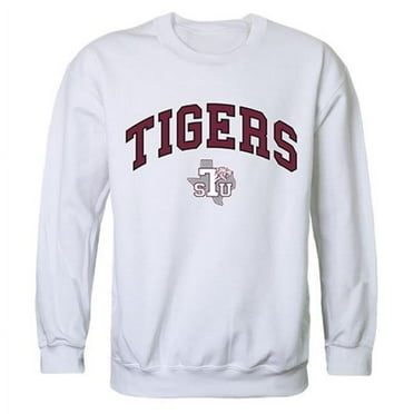 W Republic 541-393-WHT-05 Texas Southern University Campus Crewneck Sweatshirt, White - 2XL