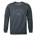thumbnail image 1 of W Republic 541-413-HC2-02 University of Wisconsin-Stout Men Campus Crewneck Sweatshirt, Heather Charcoal - Medium, 1 of 1
