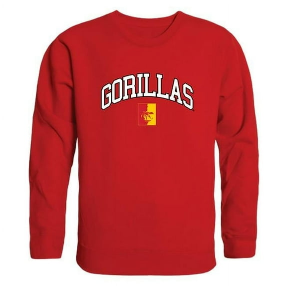 W Republic 541-427-RED-02 Pittsburg State University Men Campus Crewneck Sweatshirt, Red - Medium