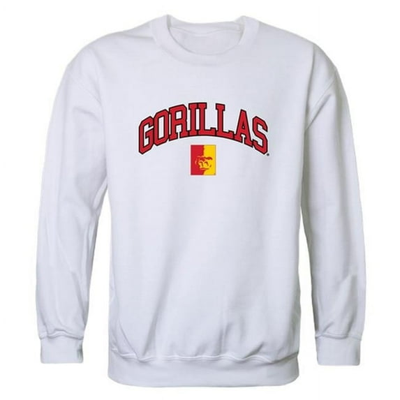 W Republic 541-427-WHT-05 Pittsburg State University Men Campus Crewneck Sweatshirt, White - 2XL